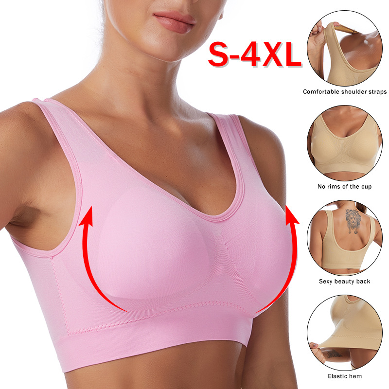 Full Coverage Bra - ผู้หญิงเซ็กซี่ Bra PLUS ขนาด Seamless Breathable