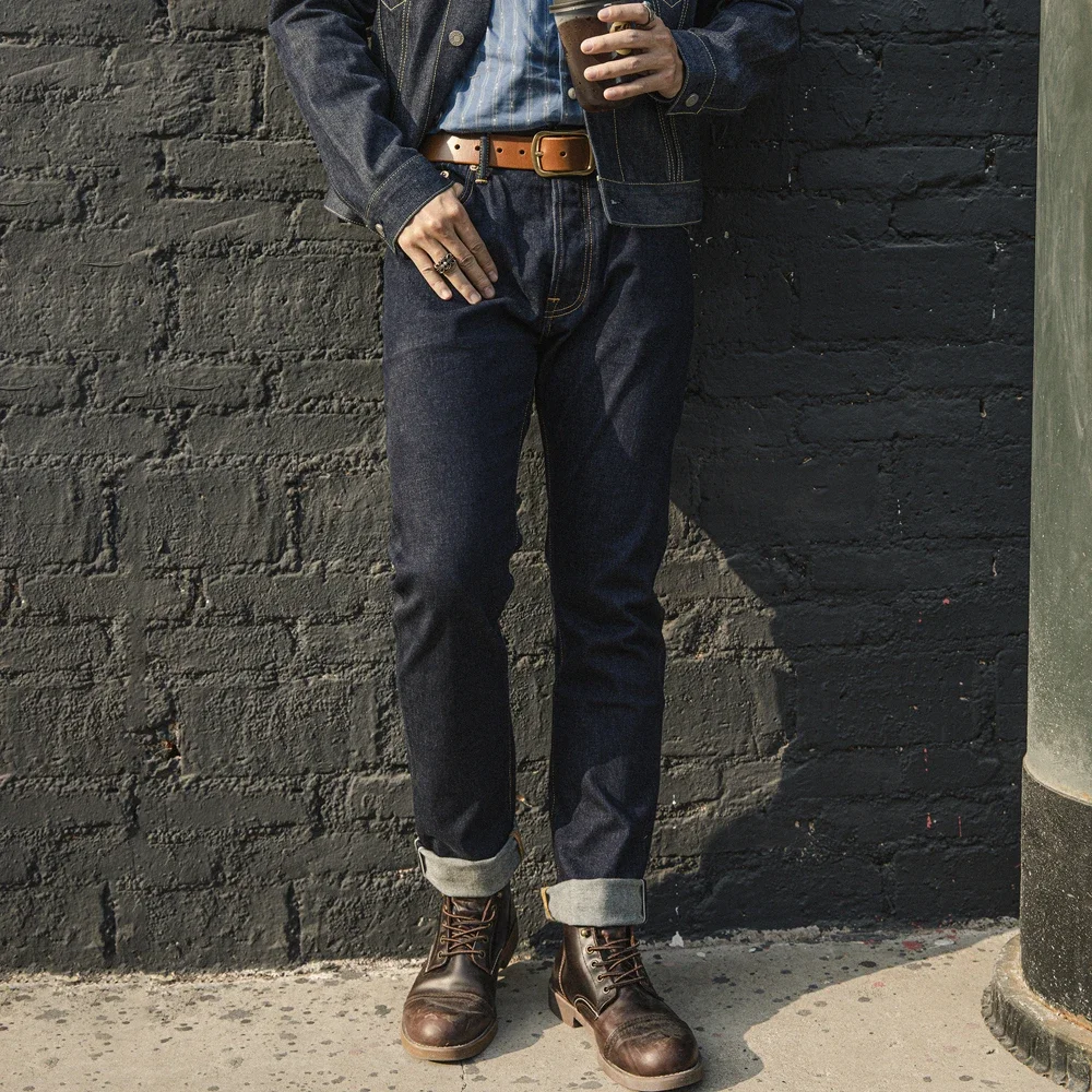 Levis Jeans 501 - Red Tornado 12oz Slim Straight กางเกงยีนส์