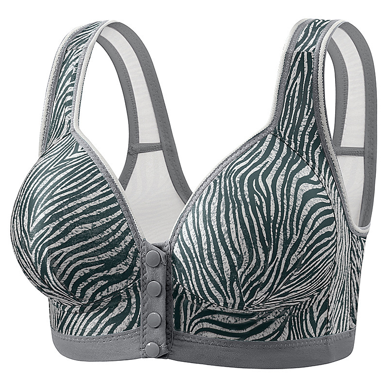 Nursing Bra Clip - บราสำหรับคุณแม่แบบติดตะขอด้านหน้า ป้องกันการหย่อนคล้อย ระบายอากาศได้ดี บราไซส์ใหญ่ รองรับแผ่นหลัง เหมาะสำหรับคุณแม่วัยกลางคน