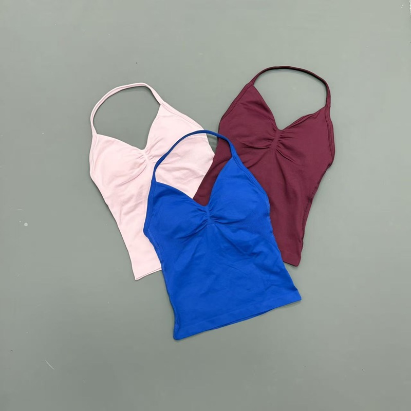 เสื้อกล้ามกีฬาผู้หญิงแบบไร้ตะเ - Sports Bra Racerback บทวิจารณ์และราคา