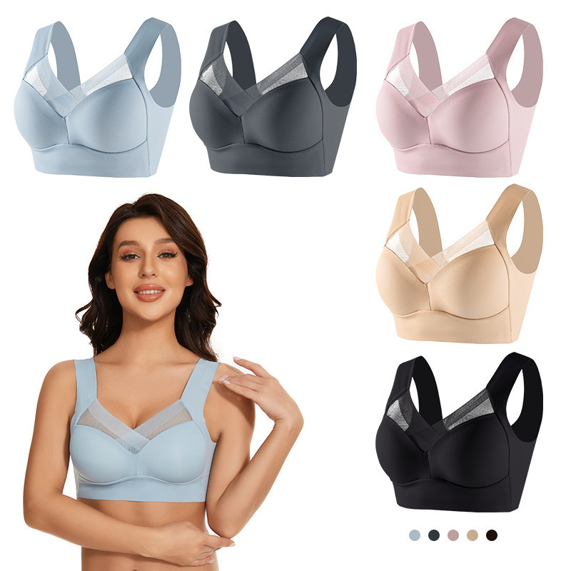 บราไร้โครง ไซส์ใหญ่พิเศษ L-6XL - Underwire Bra Padded บทวิจารณ์และราคา