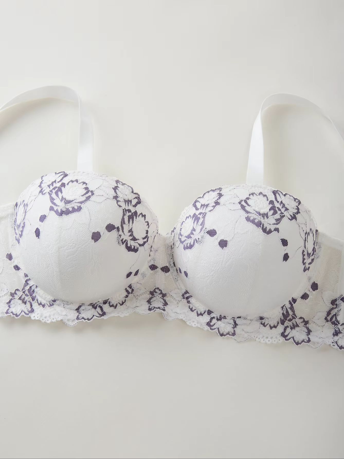 บราลูกไม้ปักลายสำหรับผู้หญิงไซ - Plunge Bra Push Up บทวิจารณ์และราคา