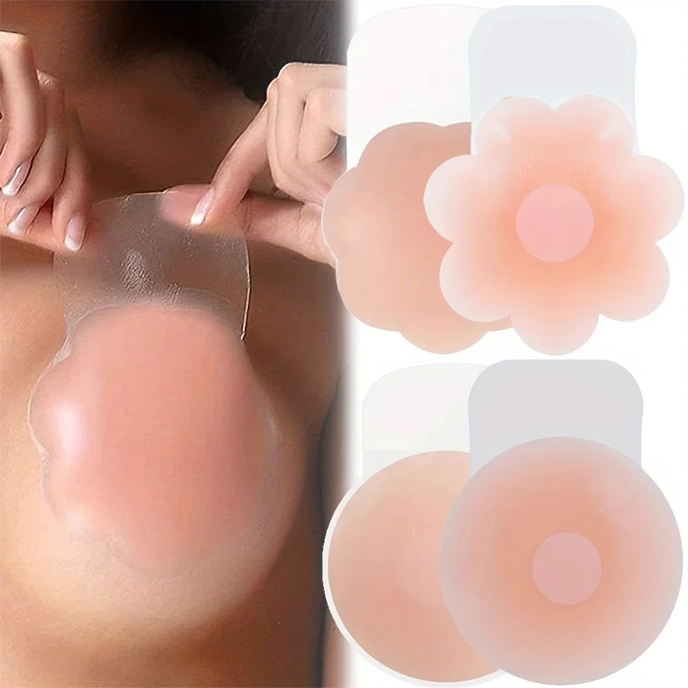 แผ่นแปะหน้าอกยกกระชับหน้าอกสำห - Push Up Bra Silicone บทวิจารณ์และราคา