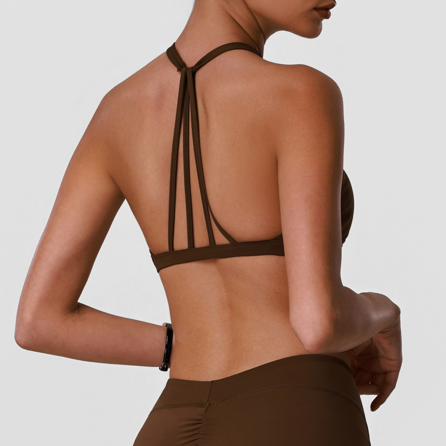 ชุดชั้นในกีฬาผู้หญิงแบบนุ่ม สี - Sports Bra Racerback บทวิจารณ์และราคา