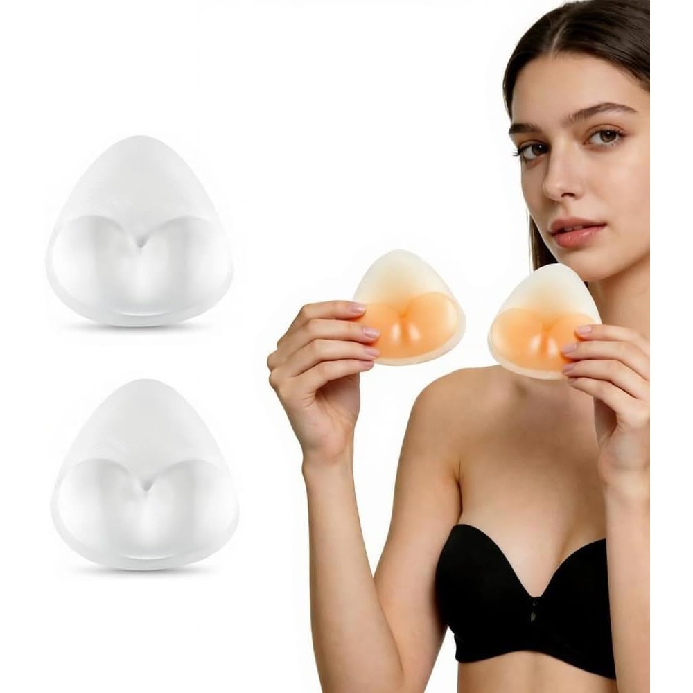 แผ่นซิลิโคนเสริมหน้าอก รูปทรงส - Push Up Bra Silicone บทวิจารณ์และราคา